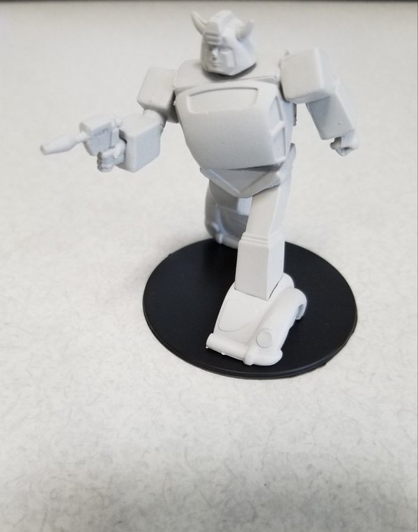 WizKids Transformers Deep Cuts Miniatures Bumblebee Production Sample Photo   Unpainted G1 Minatures Coming Soon (1 of 1)